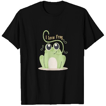 Discover i love frog T Shirts