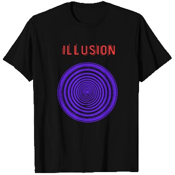 Discover Purple illusion mode T Shirts