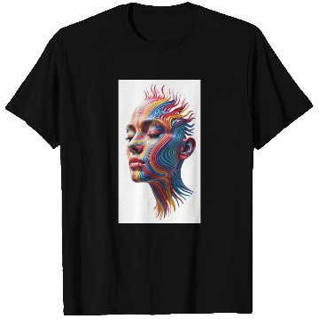 Discover A Hyper realistic Yet Surreal Full frontal Face T Shirts
