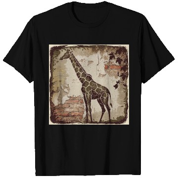Discover Stylized giraffe T Shirts