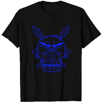 Discover Easter Bunny Eggs Basket Evil Eye Dangerous Smile T Shirts