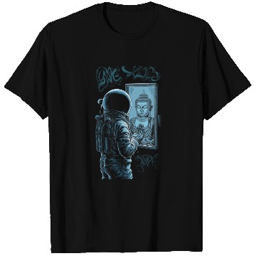 Discover Astronaut Buddha T Shirts, Graffiti Street