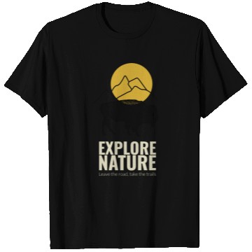 Discover EXPLORE NATURE BUFFALO T Shirts