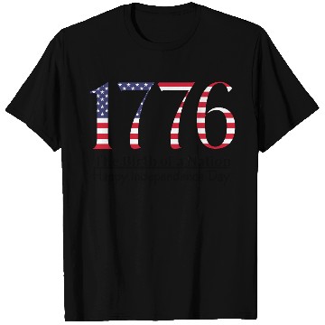Discover America 1776 Independence Day T Shirts