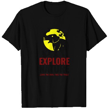 Discover Explore Nature Elephant Squirrel Art T Shirts