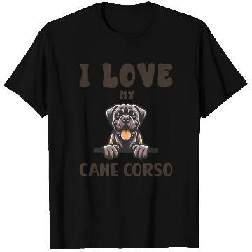 Discover I Love My Cane Corso T Shirts