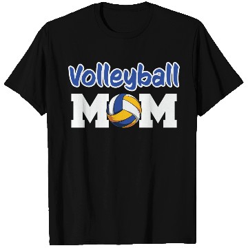 Discover Volleyball Mom Design Proud Sports Mama Style T Shirts