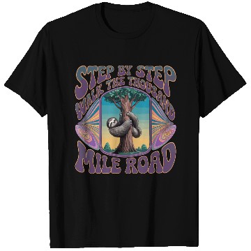 Discover Sloth Step By Step T Shirts