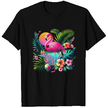 Discover Flamingo Design T Shirts