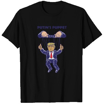 Discover Putin's Puppet Trump Is A Russian Asset Political T Shirts