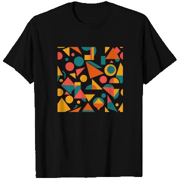 Discover Geometric Abstract Pattern T Shirts Design