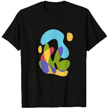 Discover sea sun and tropical flora - bold abstract T Shirts