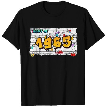 Discover Retro 1963 Graffiti – 62 Years of Iconic Edge T Shirts