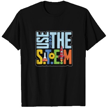 Discover STEM Teacher Use The STEM Loves Computer Science T Shirts