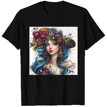 Discover Floral Bohemian Beauty T Shirts