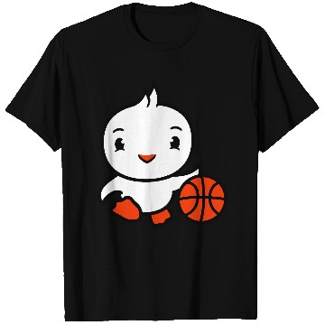 Discover Bird Basketball Play Fun Ball Sport Dribble Hobby T Shirts