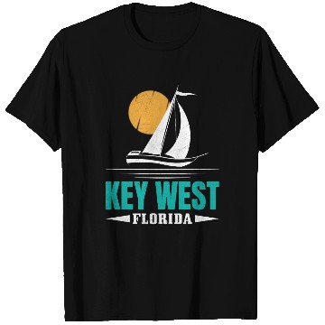 Discover KEY-WEST FLORDIA Sailing West Keys Sailing Outfit T Shirts