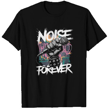 Discover Noise Forever Punk Rock Metal Music T Shirts