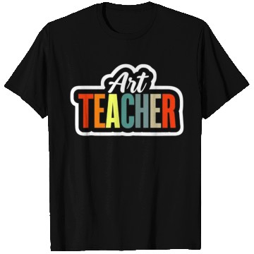 Discover Art Teacher | Colorful Artistic Design T Shirts