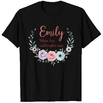 Discover Emily, where love and laughter meet T Shirts