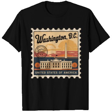 Discover Washington DC Souvenir and Political Gift Idea T Shirts