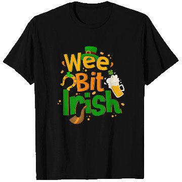Discover Wee Bit Irish T Shirts Drinking Irish Lover
