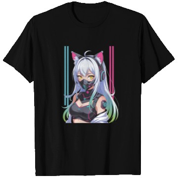 Discover Futuristic Cyberpunk Girl T Shirts