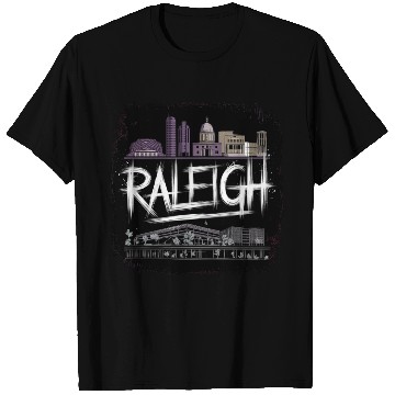 Discover Raleigh Gift for North Carolina and Research Lover T Shirts