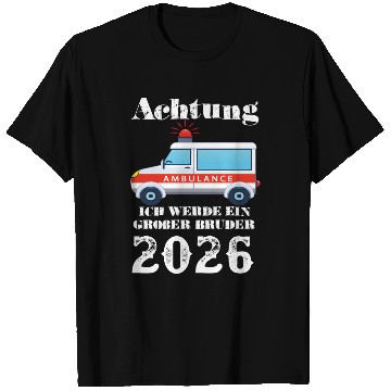 Discover Caution Future Big Brother 2026 Ambulance T Shirts