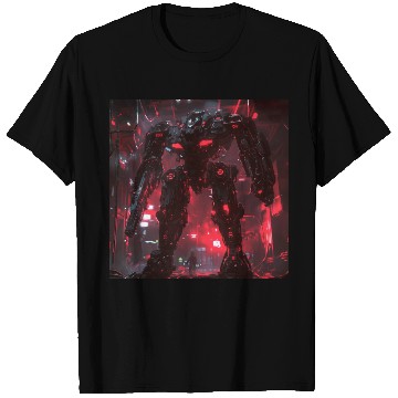 Discover Crimson Labyrinth Mech T Shirts