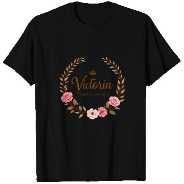 Discover Victoria, triumph in every smile T Shirts