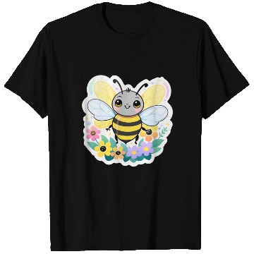 Discover A bee chubby cartoon T Shirts