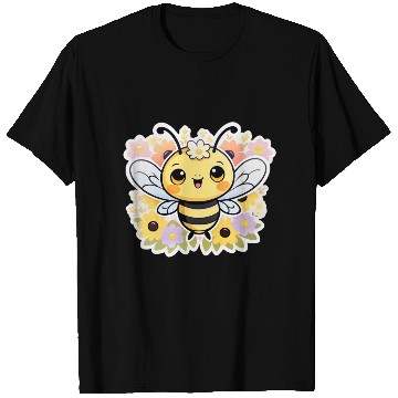Discover A bee chubby cartoon T Shirts
