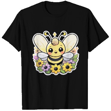 Discover A bee chubby cartoon T Shirts