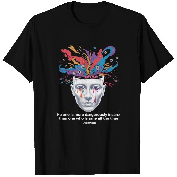Discover Mind Unleashed | Watts Psychedelic Insight T Shirts