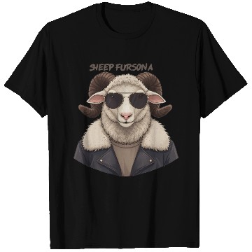 Discover Cute Sheep Fursona Furry Community Artwork Funny T Shirts