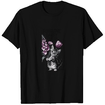 Discover Subtle Floral Anti Trump Flowers Foxglove Daisy T Shirts