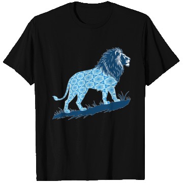 Discover Star of David Pattern 2 Lion of Judah T Shirts
