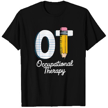 Discover Pediatric Occupational Therapy Cute Pencil Back T Shirts