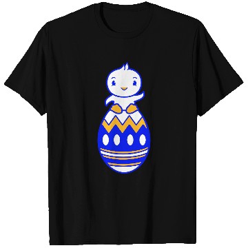 Discover Chick Sits On Giant Easter Egg Waving Easter Sweet T Shirts