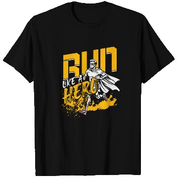 Discover Marathon Marathoner Running Run Like A Hero T Shirts