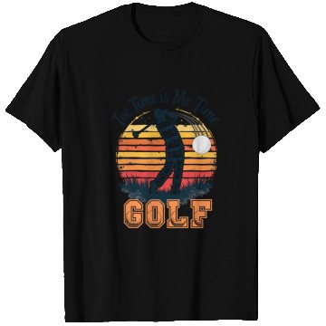 Discover Golf Swing Typography - Vintage Golfer Design T Shirts