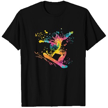 Discover Snowboarder Snowboard Snowboarding T Shirts