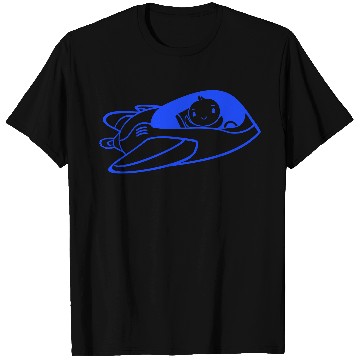 Discover Duck Spaceship Pilot Space Science Fiction Cool T Shirts