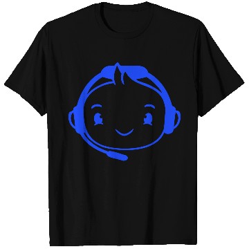 Discover Duck gamer gaming voice chat headset console game T Shirts