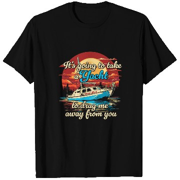 Discover Vintage Style on Back Yacht Rock Party Boat T Shirts