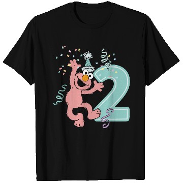 Discover Sesame Street Birthday Design With Elmo Two Years T Shirts