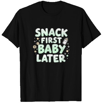 Discover Pregnancy Cravings Funny Maternity Food Baby Bump T Shirts