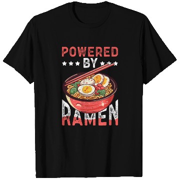 Discover Ramen Japanese Noodles Powered By Ramen T Shirts