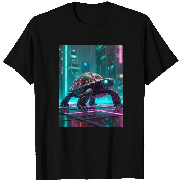Discover Cyberpunk Turtle T Shirts